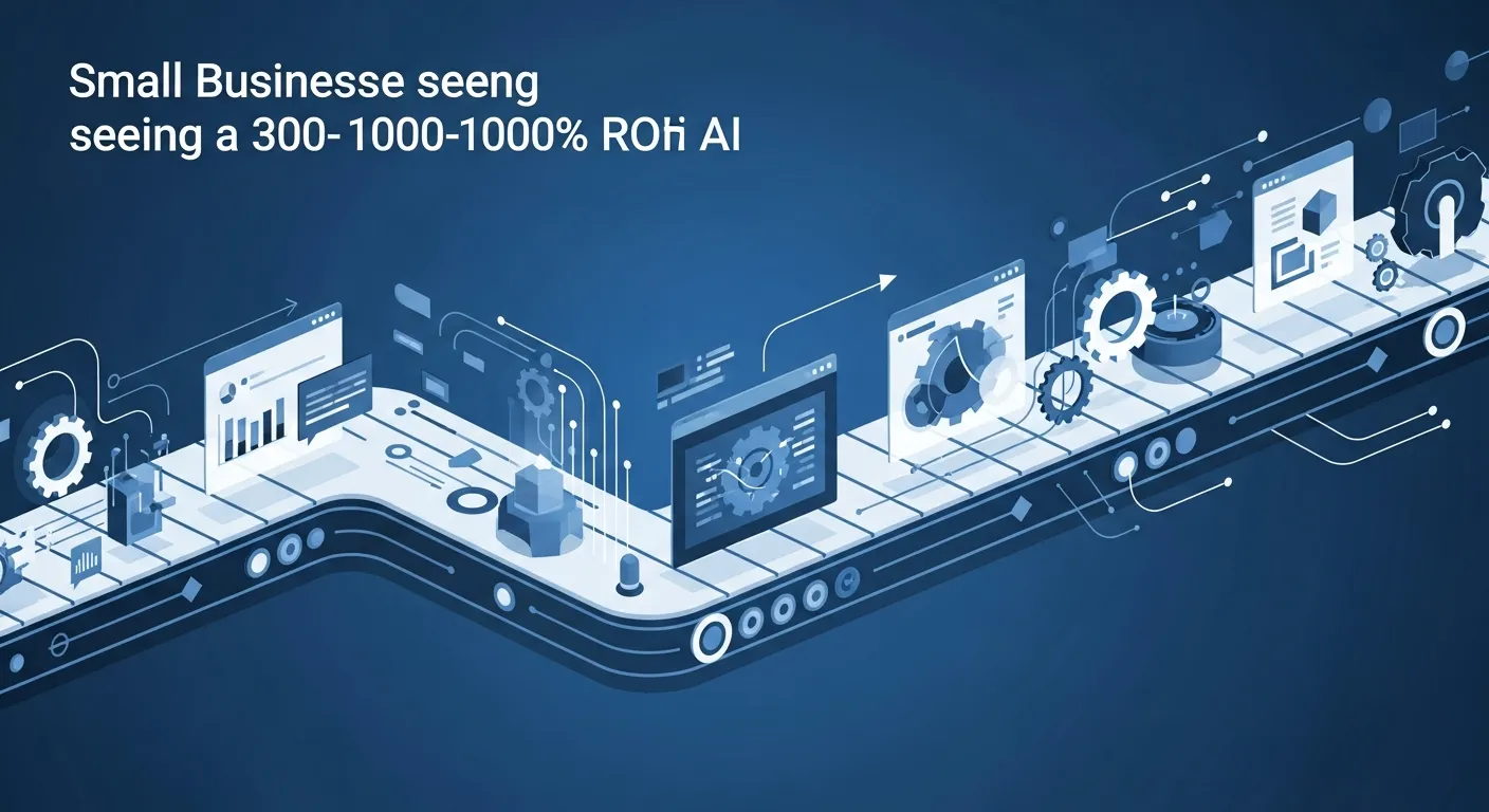 Small Businesses Are Seeing 300-1000% ROI on AI Automation