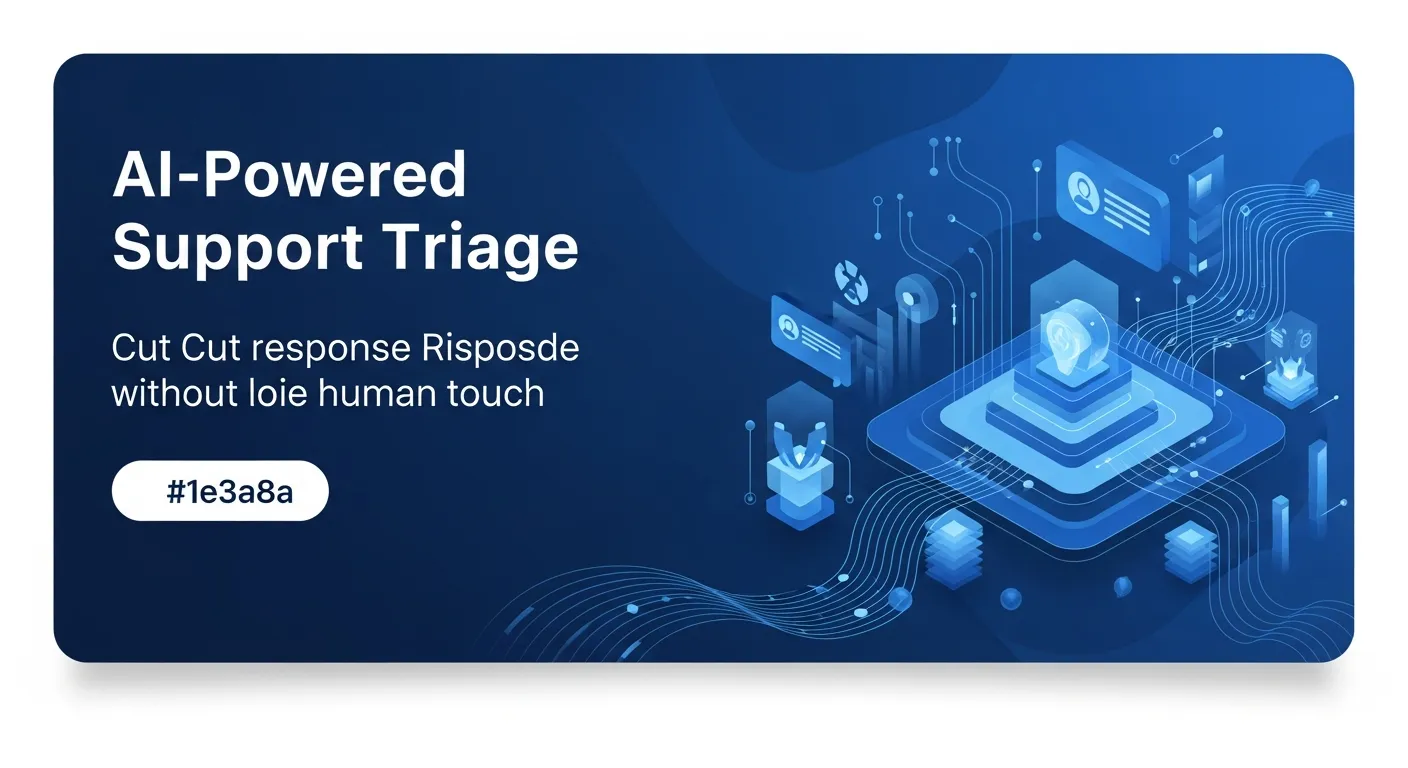 AI-Powered Support Triage: Cut Response Times Without Losing the Human Touch