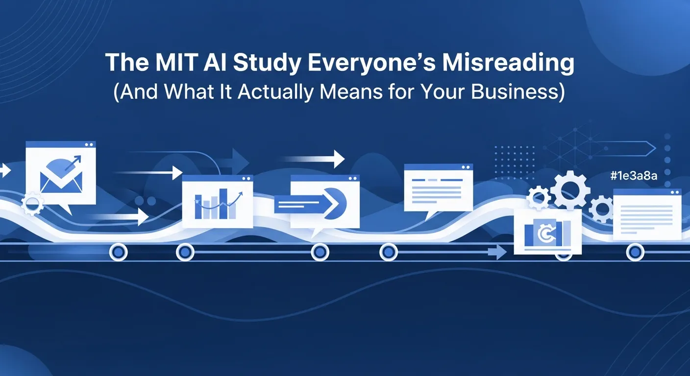 The MIT AI Study Everyone's Misreading (And What It Actually Means for Your Business)
