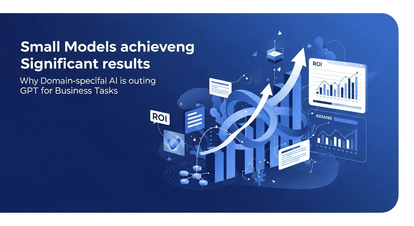 Small Models, Big Results: Why Domain-Specific AI Is Beating GPT for Business Tasks